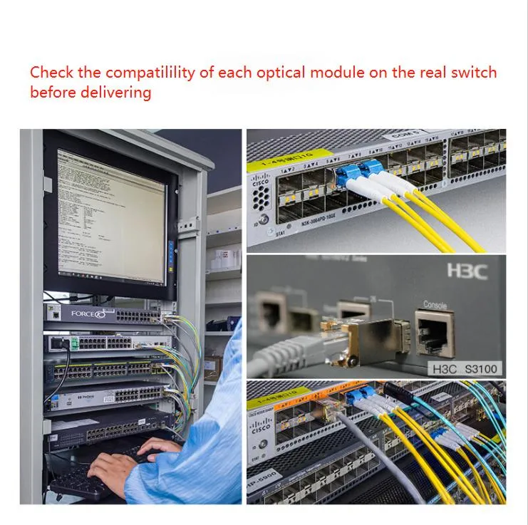 Qsfp28-100g-10km-Lr4, 100g 10km SFP Optical Transceiver