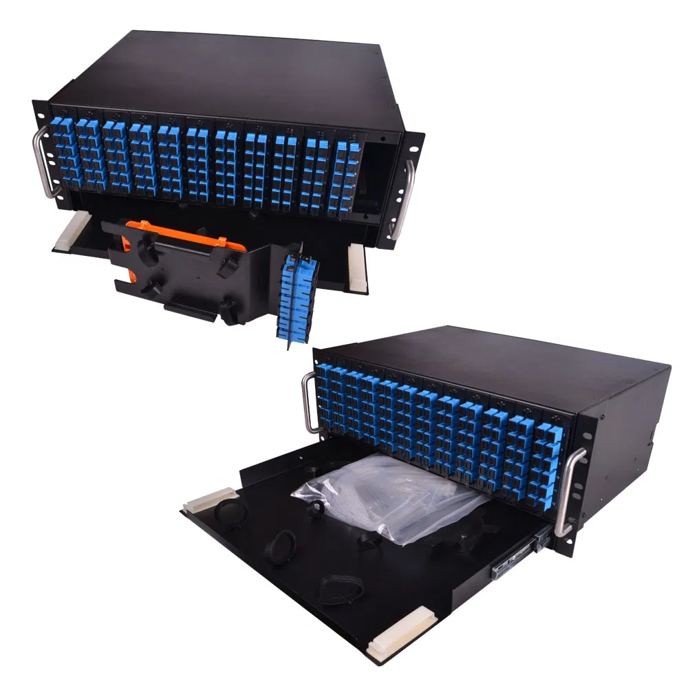 Rack Mounted Fiber Optic Distribution Box ODF