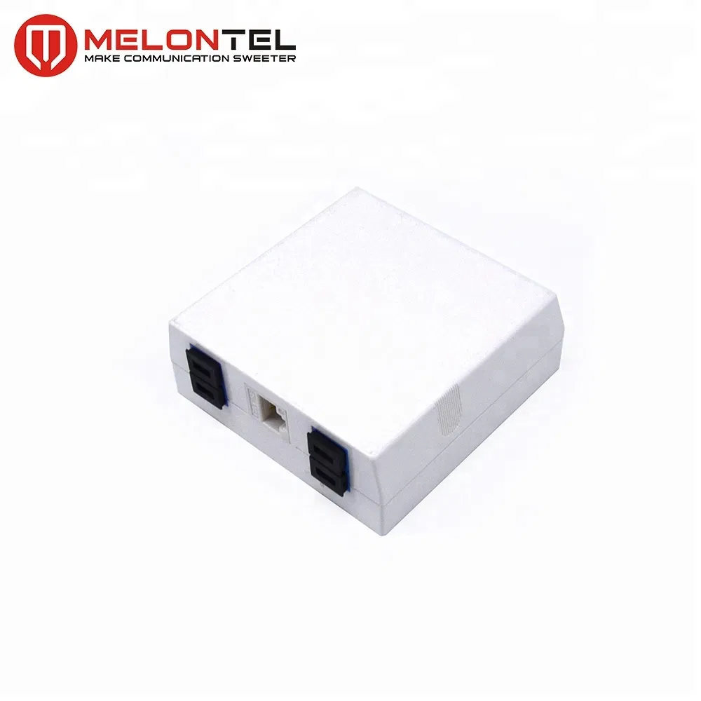 Wall Mount Type 86 Type Indoor Plastic 4 Core Fiber Optic Junction Box