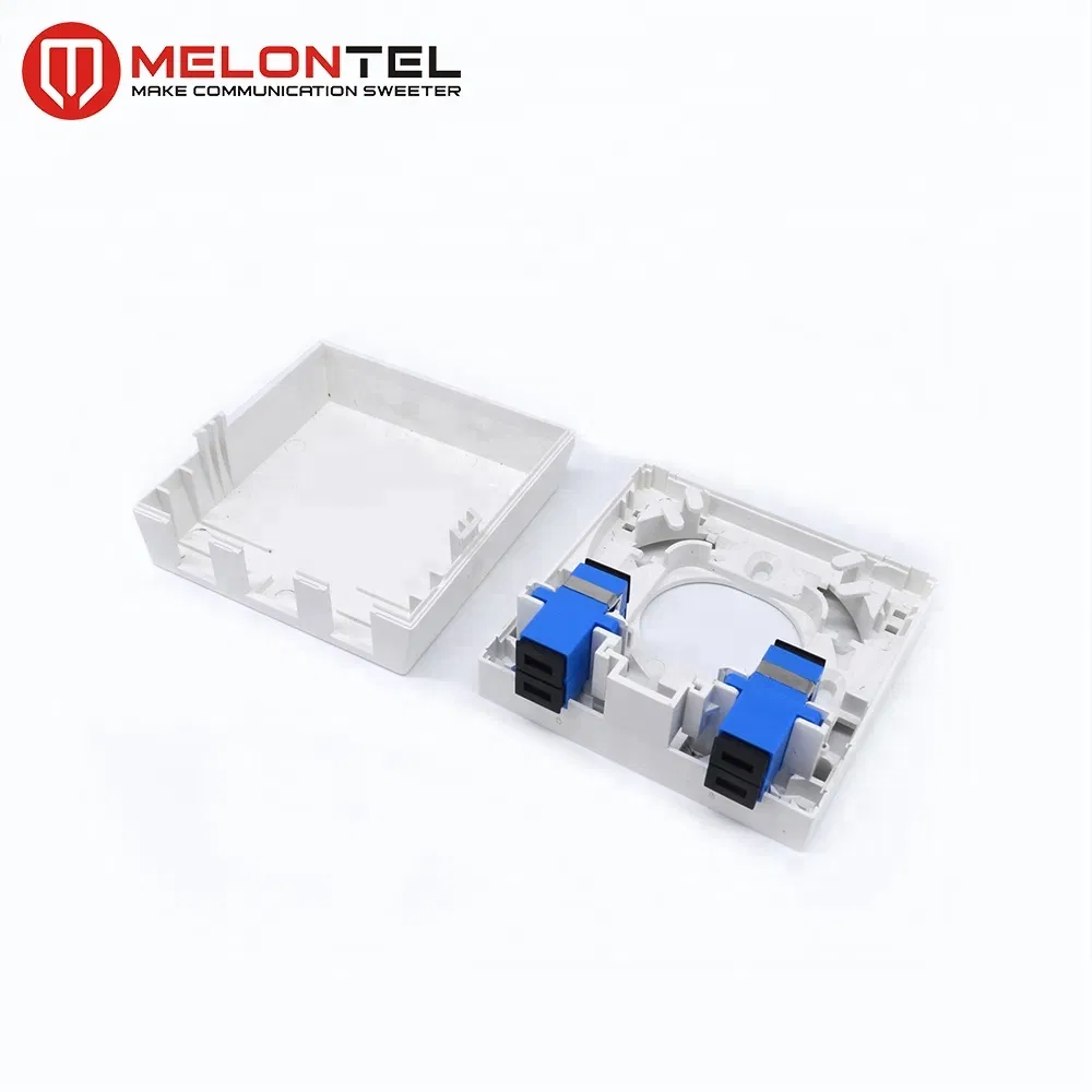 Wall Mount Type 86 Type Indoor Plastic 4 Core Fiber Optic Junction Box