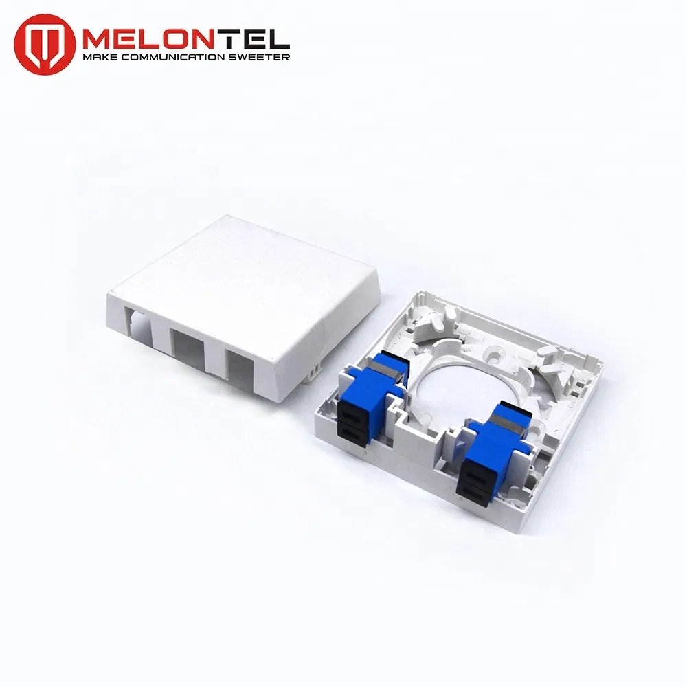 Wall Mount Type 86 Type Indoor Plastic 4 Core Fiber Optic Junction Box